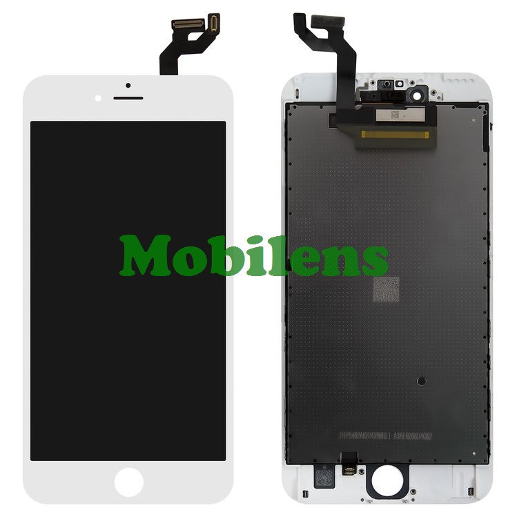 Apple iPhone 6S Plus, A1634, A1687 Дисплей + тачскрин (модуль) білий LowQuality