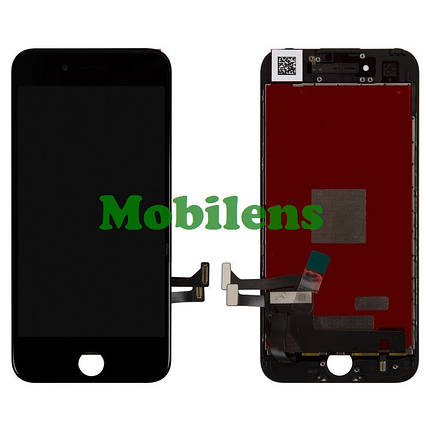 Apple iPhone 7 Дисплей + точскрин (модуль) чорний LowQuality, фото 1