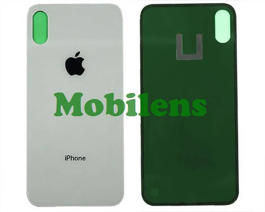 Apple iPhone X, A1902, A1865, A1901 Задня кришка біла, фото 1