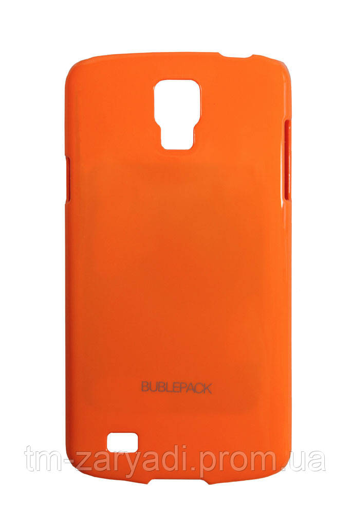 Чохол-накладка для Samsung Galaxy S4 Active i9295, пластиковий, Buble Pack, Помаранчевий /case/кейс /самсунг галаксі