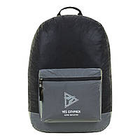 Рюкзак молодіжний YES R-03 "Ray Reflective" чорний/сірий
