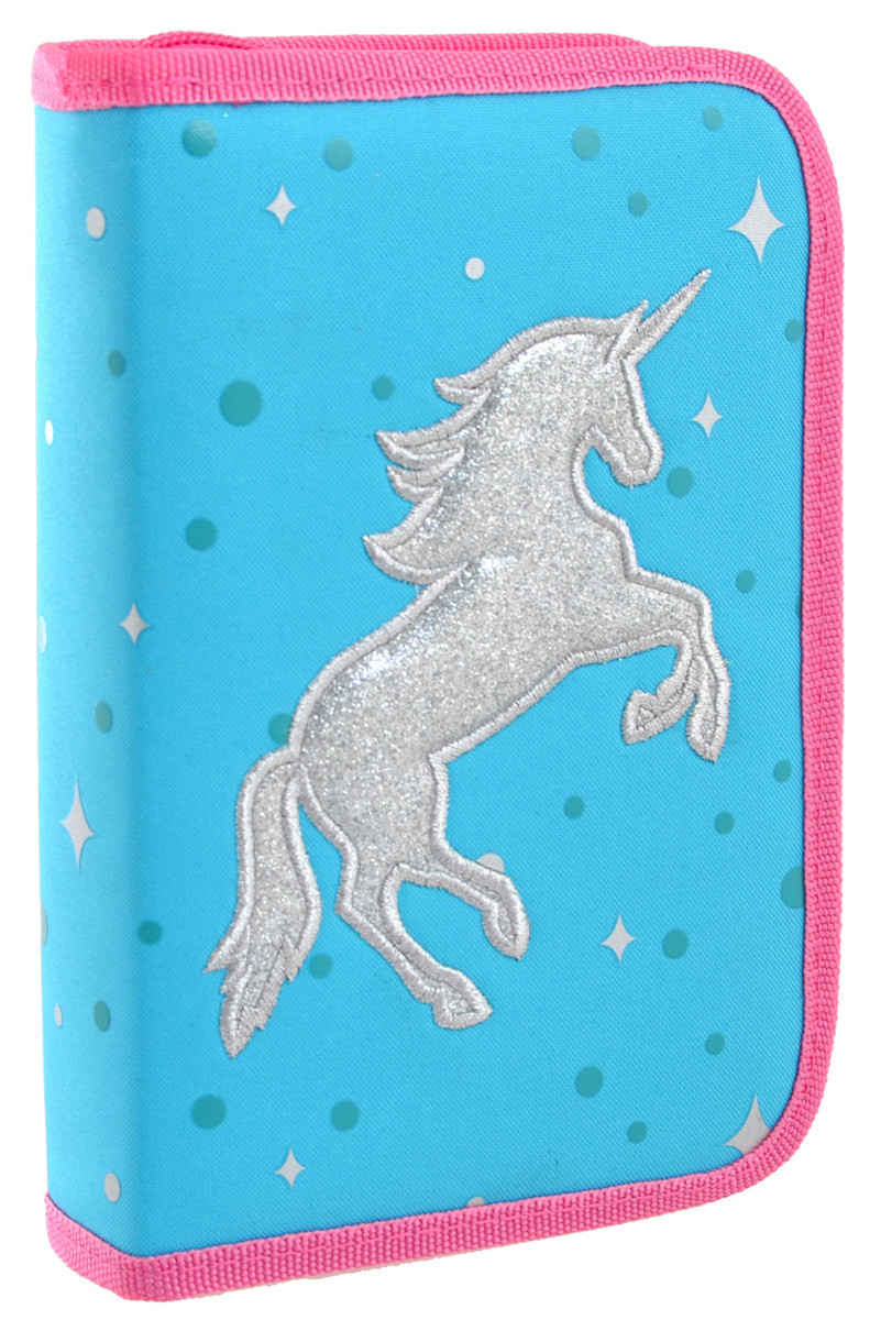Пенал твердий YES одинарний без клапана HP-02 "Unicorn"