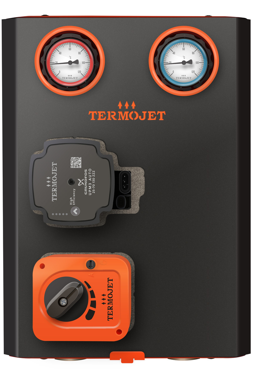 Насосна група Термодат 1 1/4" зі змішувачем НГ — 52' із ізоляцією, фото 1