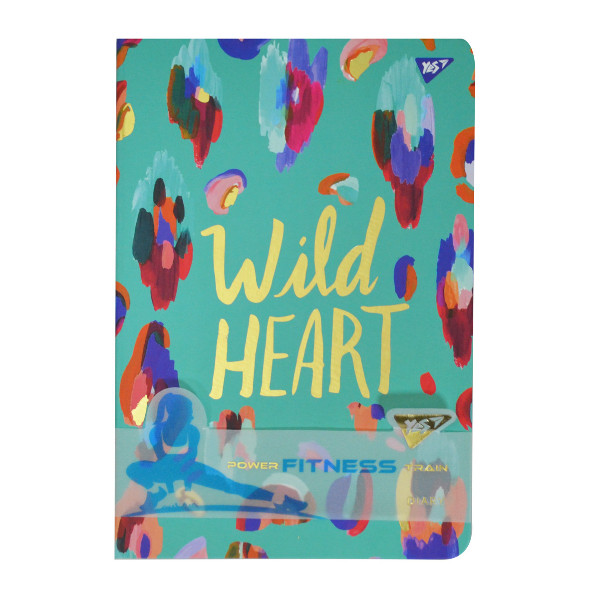 Блокнот-мотиватор YES "Wild Heart" серії "Fitness", 140 х 210мм, 96арк., фото 1