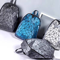 Стильный городской рюкзак унисекс Бао Бао Эстетика хамелеон, Bao Bao Issey Miyake 3134, Рефлективный рюкзак