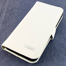 Чохол-книжка для iPhone 5/5S, шкіряний, боковий, Gelaisi, Білий /flip case/фліп кейс /айфон