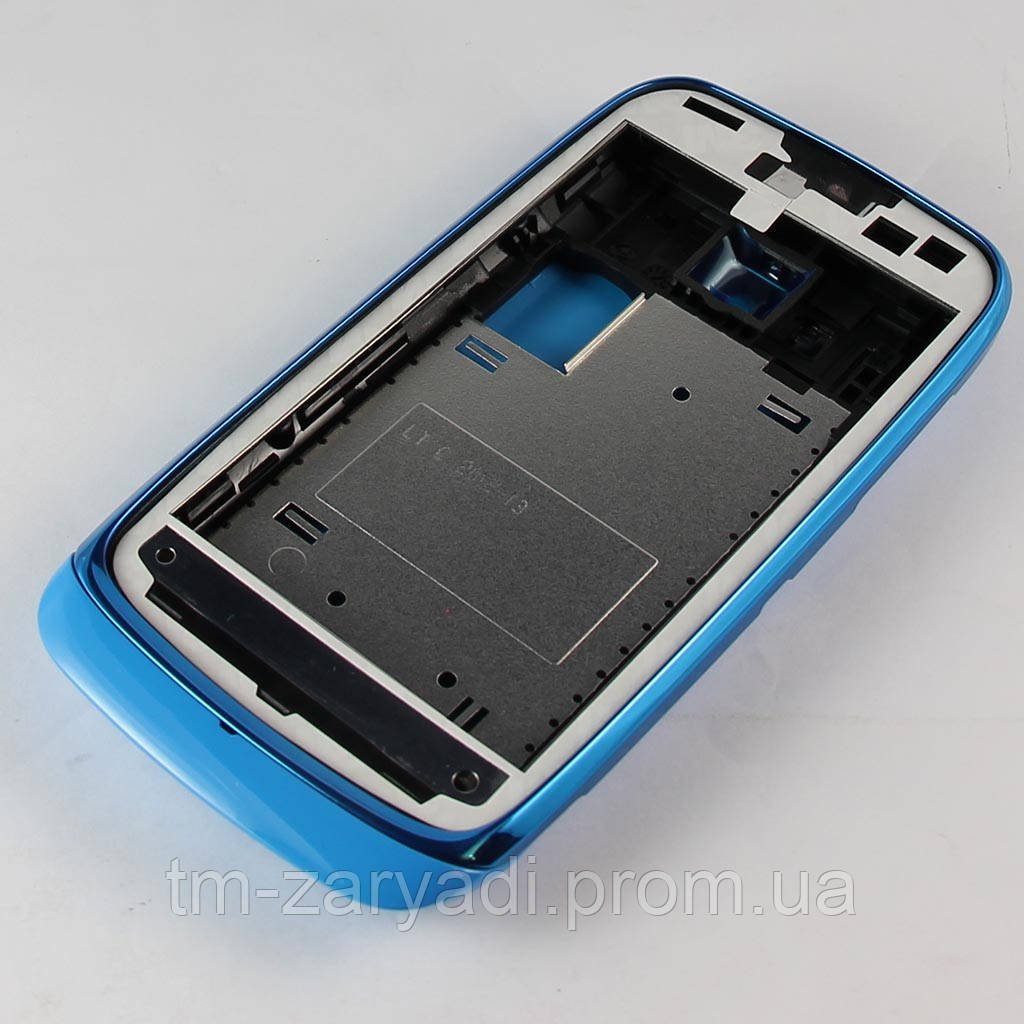 Корпус для Nokia Lumia 610, High Copy, Блакитний (Cyan) /панель/кришка/накладка /нокіа