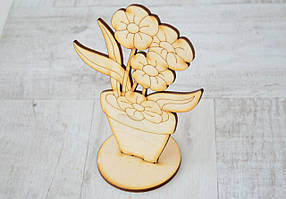 Набір фігур з фанери 0,4 "Фіалка", 2 шт., упаковка 15*12 див.