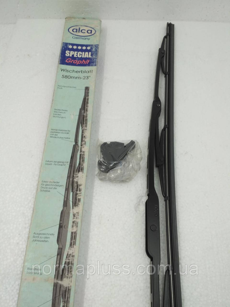 Щітка склоочисника універсальна каркасна Alca 580mm УЦІНКА