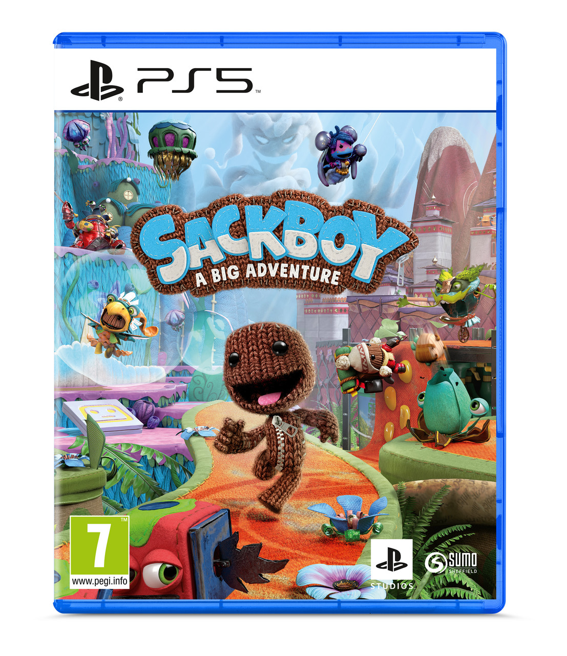 Диск з грою Sackboy: A Big Adventure (PS5, російська версія)