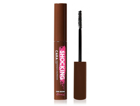 Туш для Вій Esthetic House Shocking Cara Volumizing & Long Mascara Коричнева 8 ml, фото 1