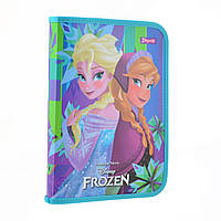 Папка для тетрадей пласт. на молнии В5 "Frozen"