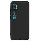 Чохол силіконовий для Xiaomi Mi Note 10 чорний, фото 3