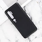 Чохол силіконовий для Xiaomi Mi Note 10 чорний, фото 4