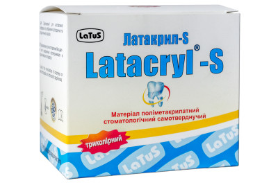 Latacryl-S (Латакрил-С) триколірний, самотвердеющий, Latus - фото 2 - id-p1289650589