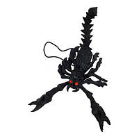 Скорпион 13 см резиновый. Декор на Хэллоуин.