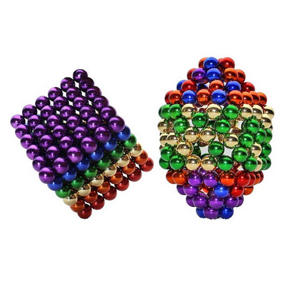 Магнітний конструктор неокуб Магнітні кульки нео куб Кольоровий Neocube 5мм Головоломки для дітей і дорослих, фото 1