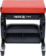Табурет на колесах для майстерні з ящиком YATO YT-08791 (Польща)