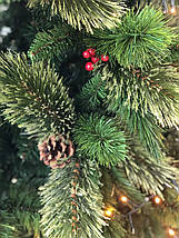 Ялина 185 см Dewberry з шишками та ягодами ожини УЦІНКА, фото 4