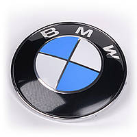 Эмблема БМВ BMW 82 мм значок бмв E39 E53 E60 E46 E36 E34 E90 E65 E66 E70 Значек на капот багажник