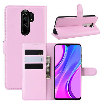 Чохол-книжка Litchie Wallet для Xiaomi Redmi 9 Pink