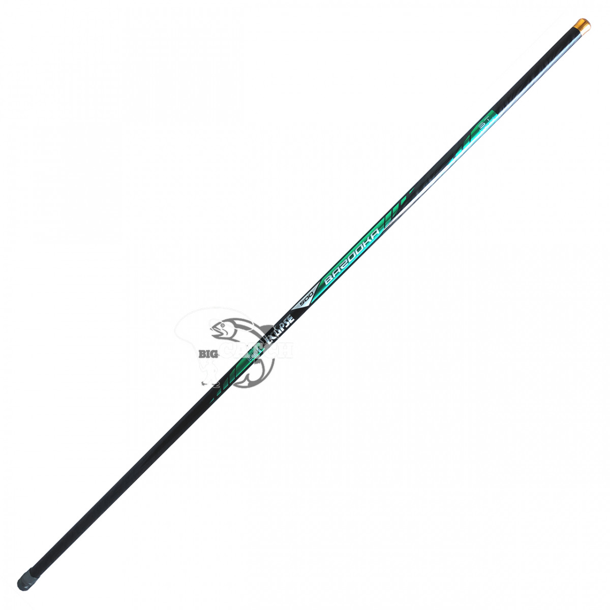 Вудка махова Eclipse Bazooka Carbon Pole, 15-30 г, б/к, фото 1