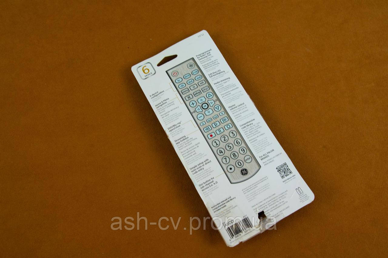 Универсальный пульт General Electric 6177 Universal Remote Control for 6-Devices из США - фото 3 - id-p1289700970