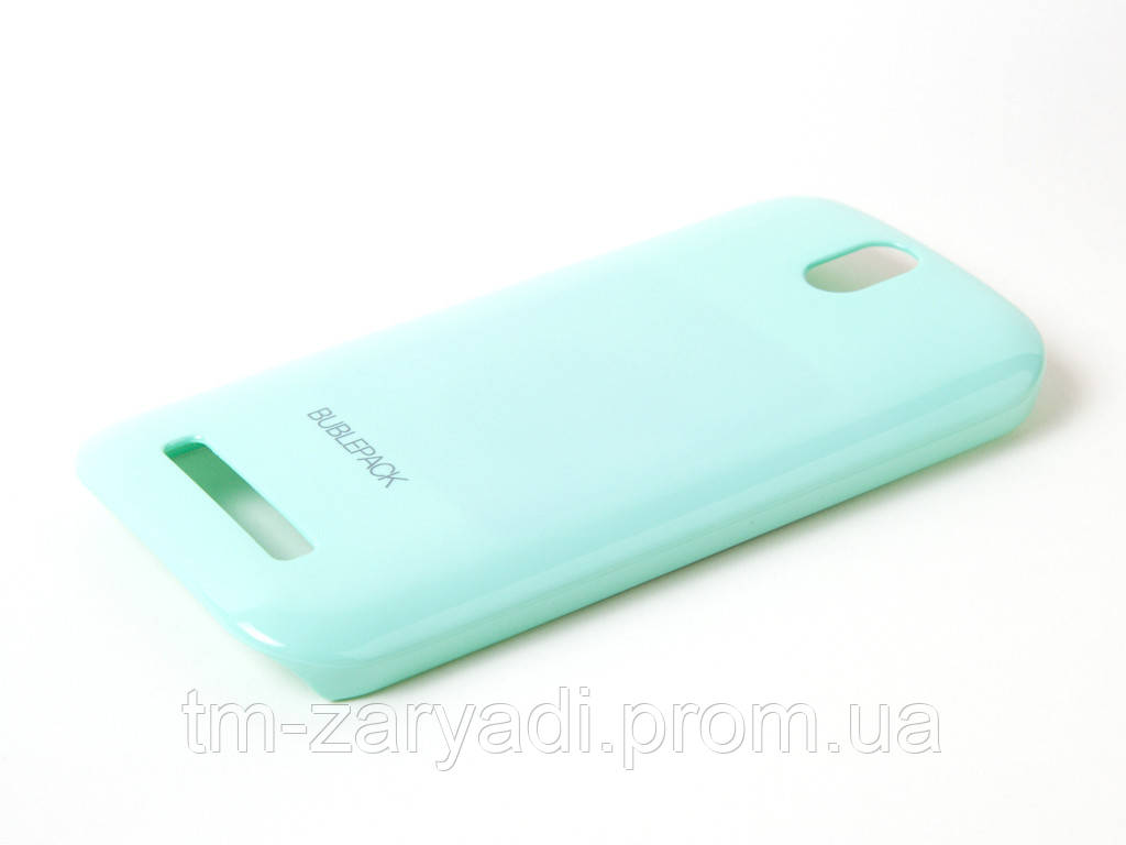 Чохол-накладка для HTC Desire SV, T326e, пластиковий, Buble Pack, Бірюзовий /case/кейс /штс