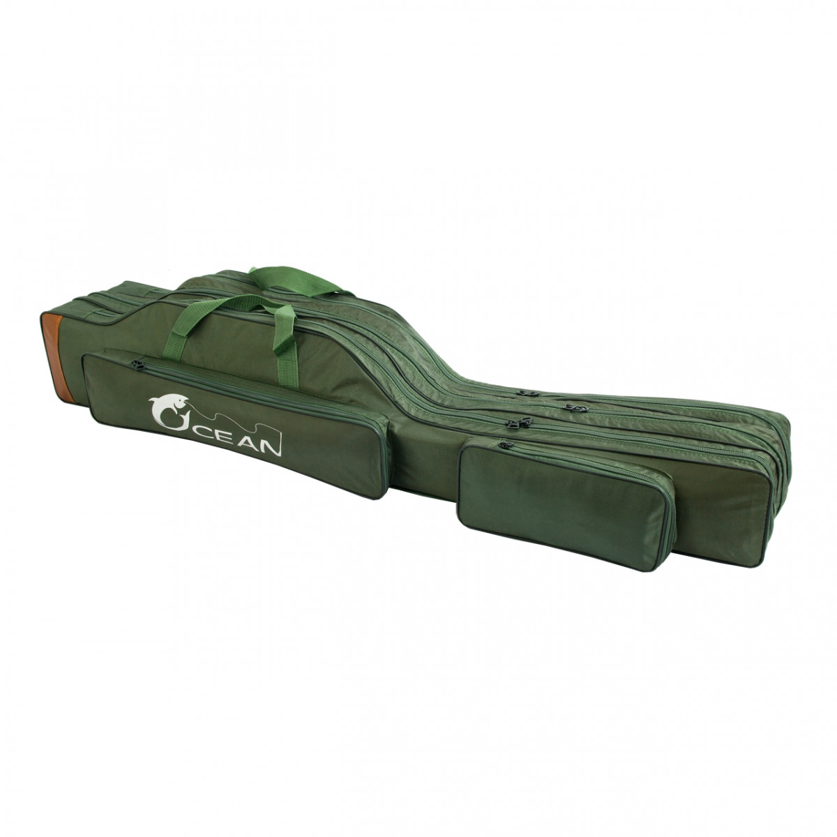 Чохол трисекційний з каркасом Ocean 1.50 м під котушку, Khaki