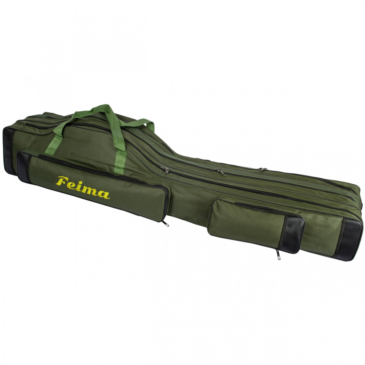 Чохол трисекційний Feima 1,50 м під котушку, зелений, фото 1