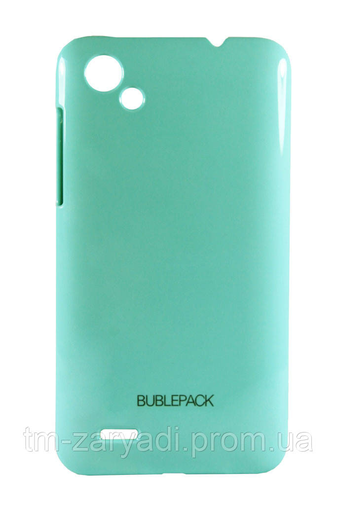 Чохол-накладка HTC One SC, T528D, пластиковий, Buble Pack, Бірюзовий /case/кейс /штс