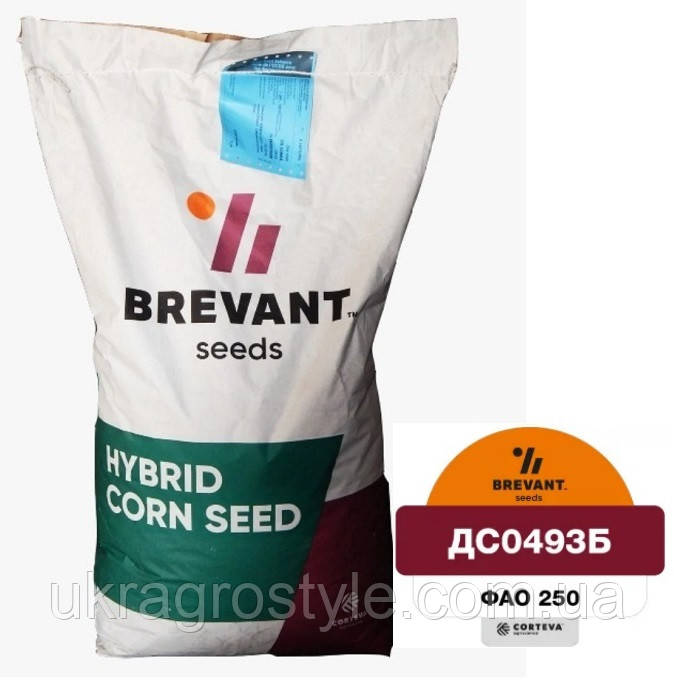 ДС0493Б ФАО 240 Насіння кукурудзи Brevant, фото 1