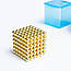 Магнітний конструктор неокуб Магнітні кульки нео куб Золотий Neocube 5мм Головоломки для дітей і дорослих, фото 10