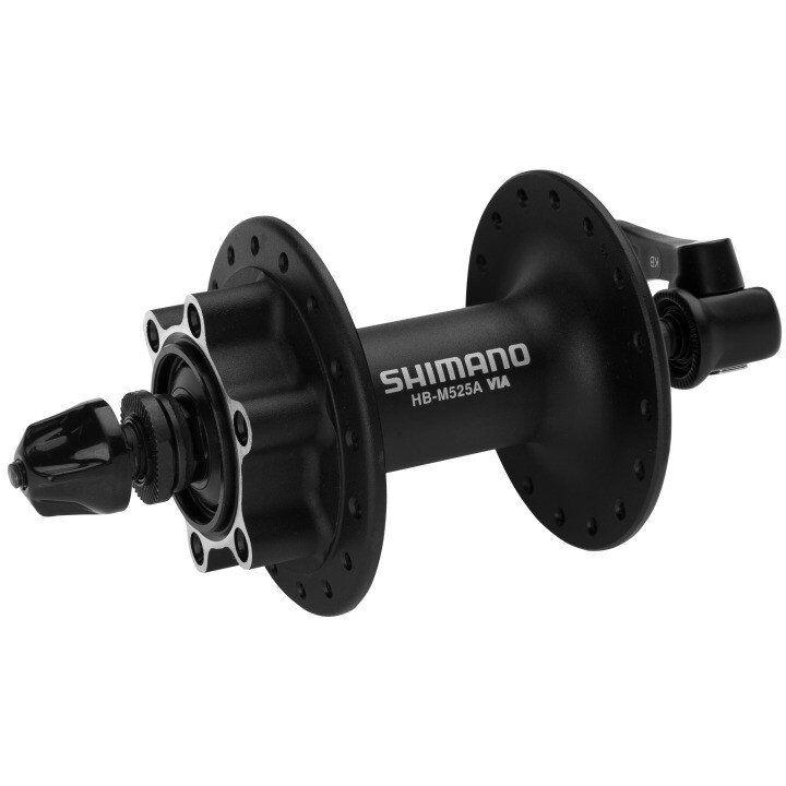 Втулка передня SHIMANO HB-M525 дискова чорна 32 отвори під 6 болтів