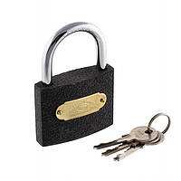 Замок навісний сірий 75мм 367