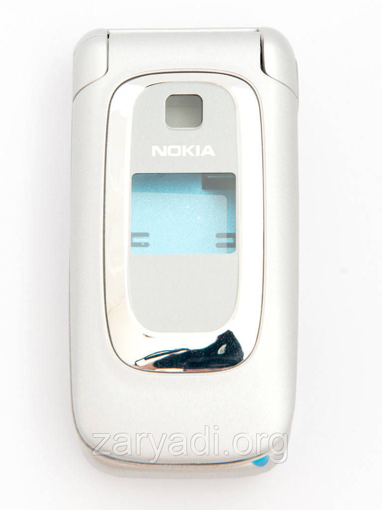 Корпус для Nokia 6085, High Copy, Сріблястий /панель/кришка/накладка /нокіа
