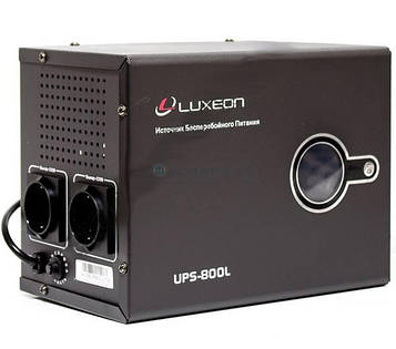 Безперебійний блок живлення (UPS, ДБЖ) Luxeon UPS-800L 800 В 12 В