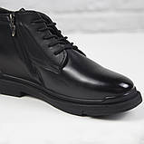Чоловічі шкіряні зимові черевики Aima WHC98-S1 чорні, фото 6