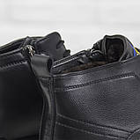Чоловічі шкіряні зимові черевики Aima WHC98-S1 чорні, фото 7