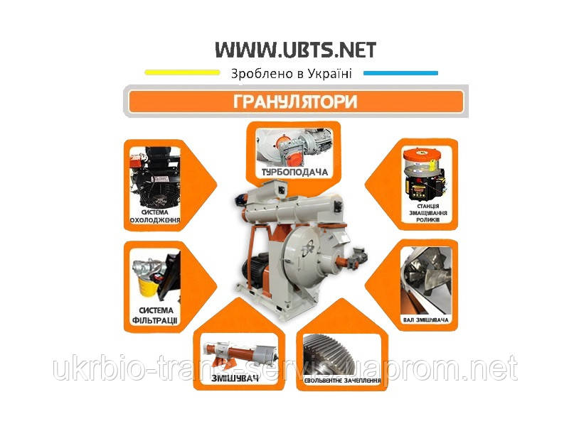 Гранулятор OGM-1.5 для комбикорма - фото 2 - id-p1289736384