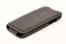 Чохол-книжка для HTC Desire 500, Perfektum, Натуральна шкіра, чорний /flip case/фліп кейс /штс