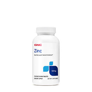 Цинк глюконат GNC Zinc 50 mg 250 таб.