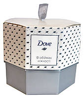 Подарочный набор Dove В объятиях нежности (крем-мыло + антиперспирант шариковый)