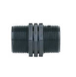 Ніпель різьбовий 1/2"х1/2", НР-НР, пластиковий, PP, фото 3