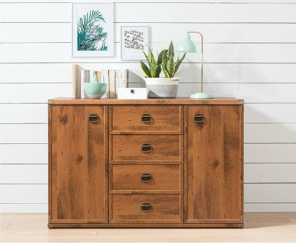 Індиана БРВ Комод JKOM 2d/4s 130, фото 1