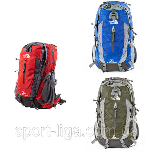 Рюкзак туристический North Face 40 л с ортопедической спинкой