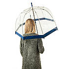 Парасолька-тростина жіноча Fulton Birdcage-1 L041 Navy (Синій), фото 4
