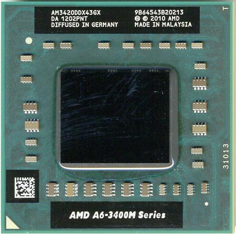 AMD A6-3420M AM3420DDX43GX 1.5-2.4GHz/4M/35W Socket FS1 Процесор для ноутбука