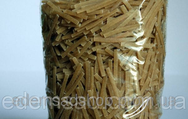 Макарони із цільнозернового борошна з висівками «Лапша»,400 г