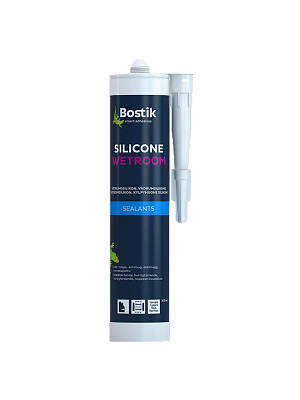 BOSTIK Silicon Wetroom Еластичний силіконовий герметик 0,3 л. (прозорий)